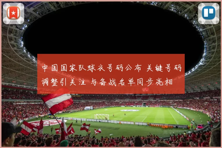 中国国家队球衣号码公布 关键号码调整引关注 与备战名单同步亮相