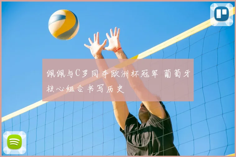 佩佩与C罗同夺欧洲杯冠军 葡萄牙核心组合书写历史